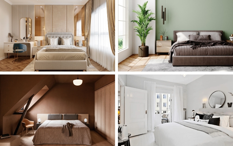 Xu hướng màu sơn phòng ngủ năm 2026