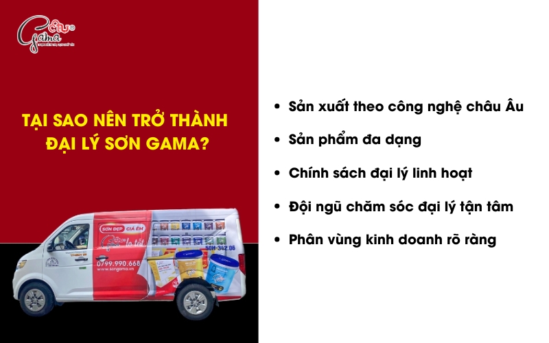 Vì sao nên lựa chọn GAMA trở thành đối tác?
