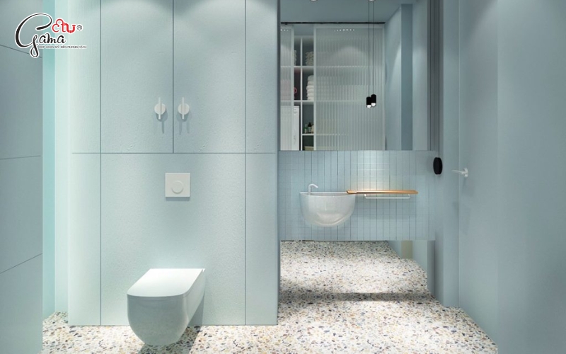 Chọn màu sơn chống thấm cho nhà tắm, nhà vệ sinh