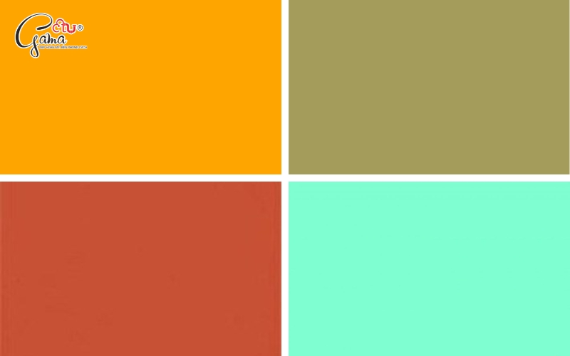 Nhóm màu nổi bật – tạo điểm nhấn