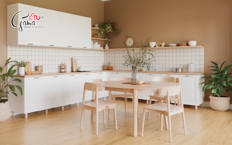 Màu sơn cho phòng bếp