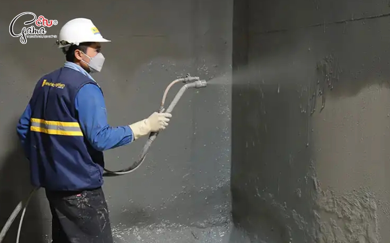 Sơn chống thấm gốc xi măng