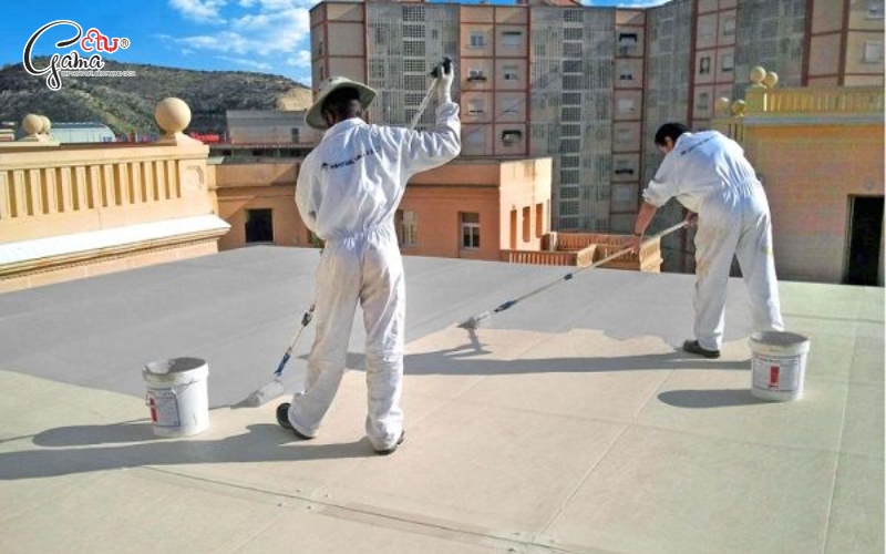 Sơn chống thấm gốc xi măng