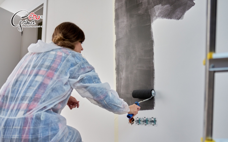 Dung tích thùng và độ phủ cũng là một yếu tố quan trọng ảnh hưởng đến chất lượng sơn