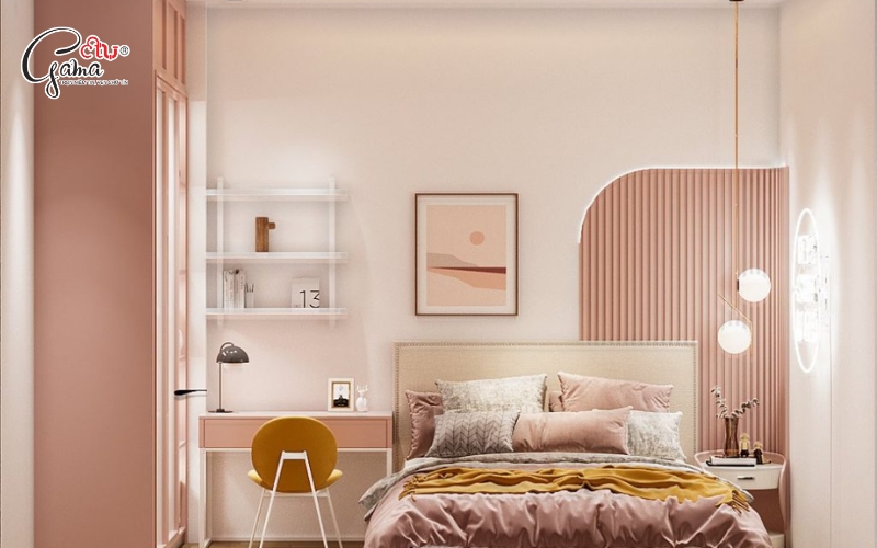 Màu hồng pastel – ngọt ngào, nữ tính và dễ thương