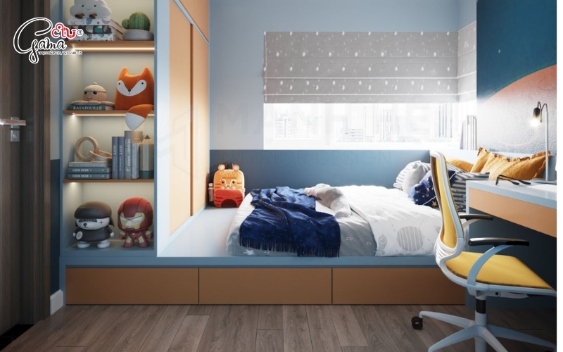 Một số cách phối màu phòng ngủ hài hòa