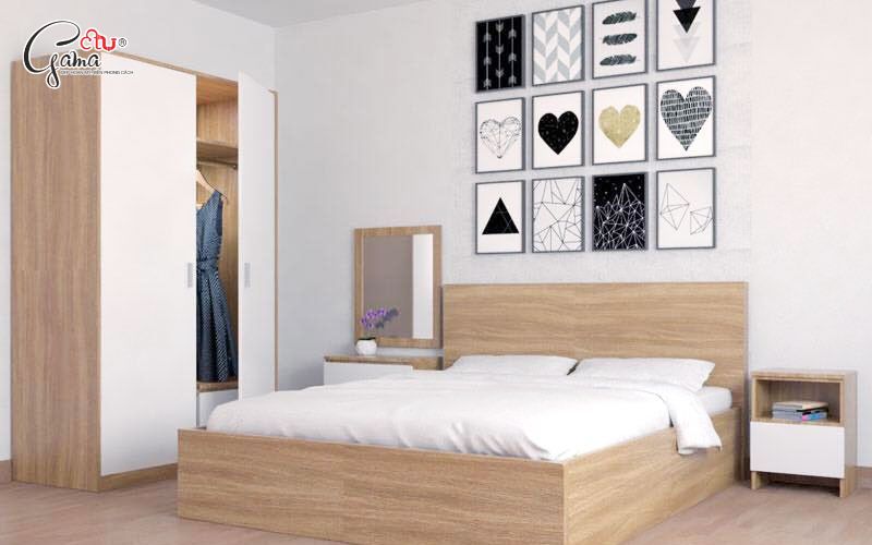 Phối màu cho không gian phòng ngủ