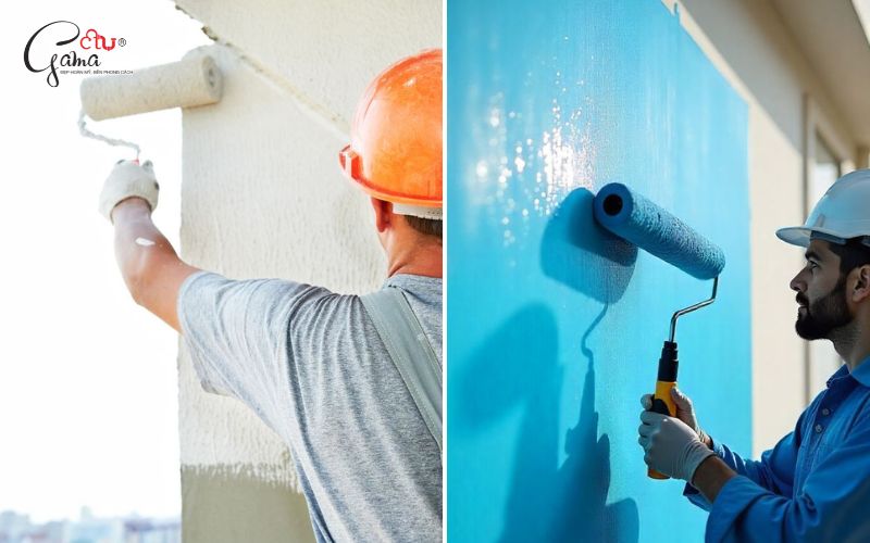 Vai trò của sơn lót và sơn phủ