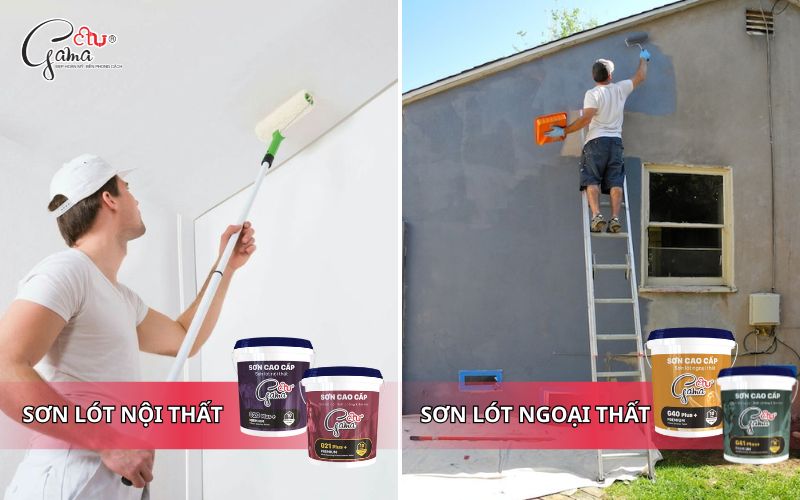 các dòng sơn lót uy tín tại Sơn Gama