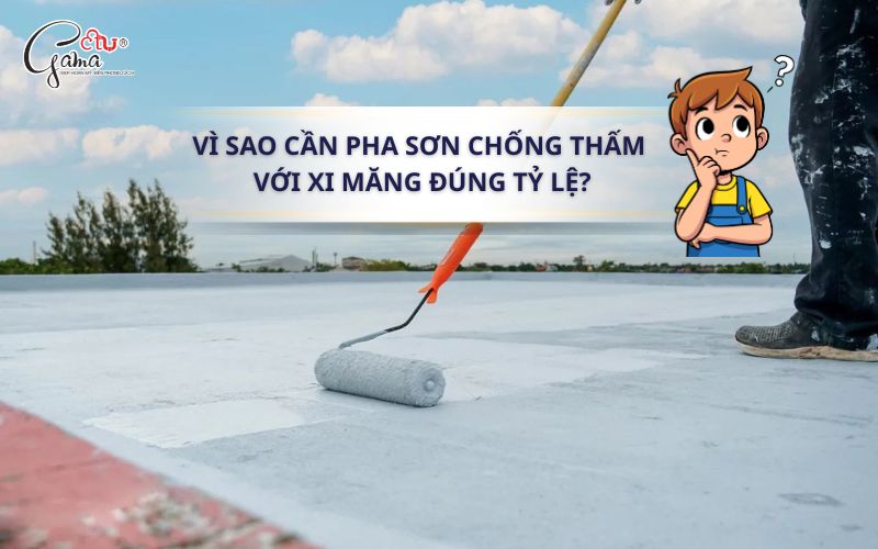 Vi Sao Nen Pha Son Chong Tham Voi Xi Mang Dung Ty Le