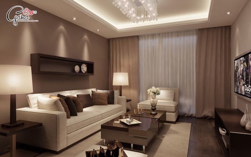 Tone nâu đất tinh tế