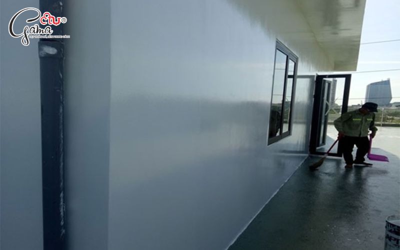 Quy trình sơn chống thấm ngoài trời cơ bản