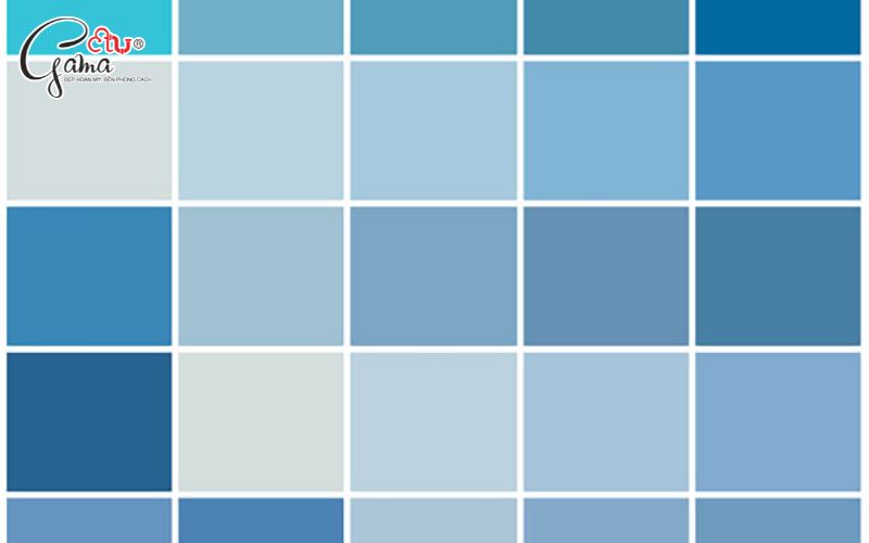 Phối màu sơn theo mệnh Thủy