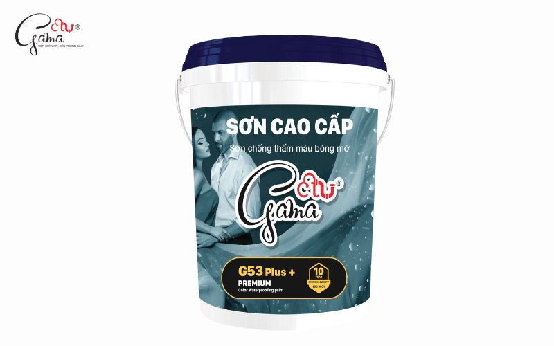 Sơn chống thấm màu bóng mờ GAMA G53