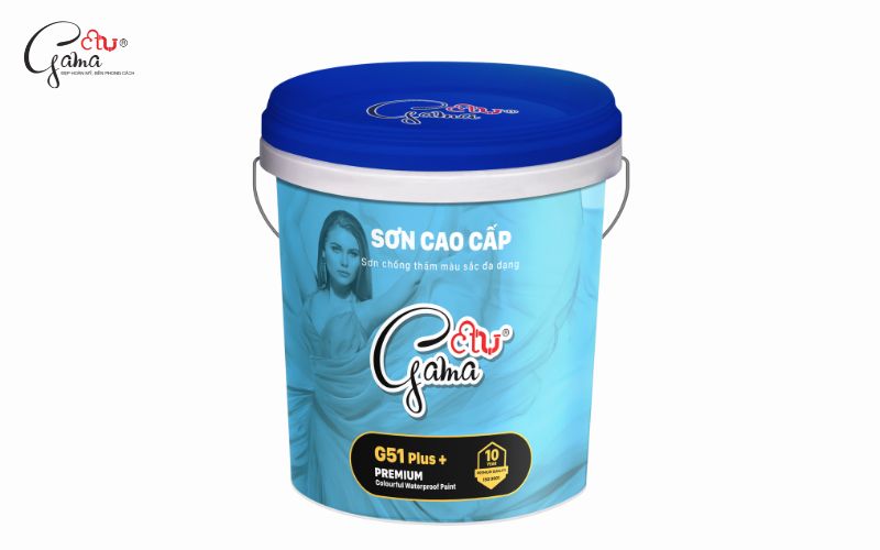 Sơn chống thấm cao cấp màu sắc đa dạng GAMA G51