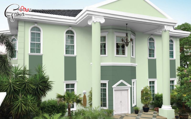 Phối màu be – kem – nâu nhạt tinh tế