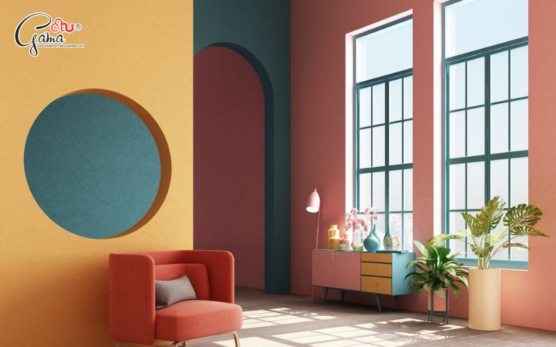 Chọn sơn theo kết hợp nội thất