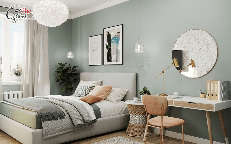 Màu pastel dịu nhẹ