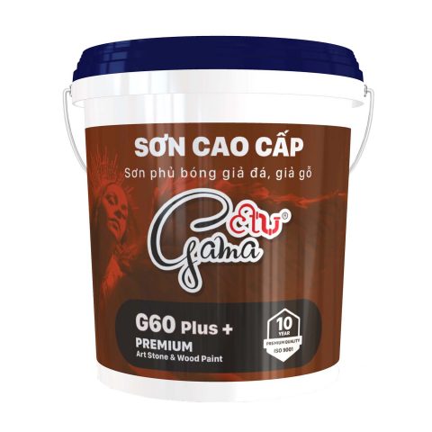 Sơn phủ bóng cao cấp giả đá giả gỗ Gama G60