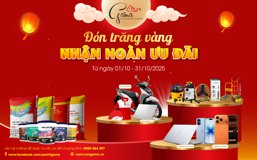 Gama - Đón trăng Vàng, Nhận Ngàn Ưu Đãi
