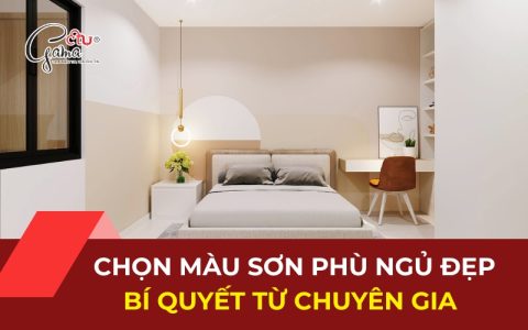 Chọn màu sơn phòng ngủ, bí quyết từ chuyên gia