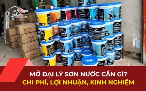 Mở đại lý sơn nước cần gì?