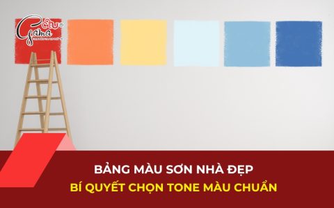 Bảng màu sơn đẹp và bí quyết chọn tone màu chuẩn cho nhà bạn