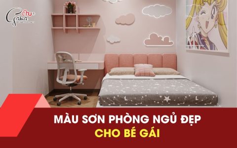Màu Sơn Phòng Ngủ Đẹp Cho Con Gái