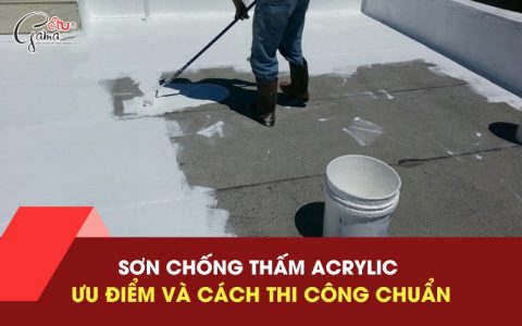 Sơn chống thấm acrylic