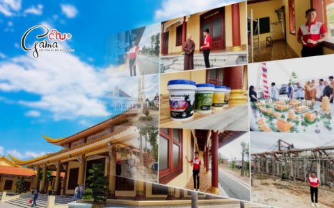 Sơn Gama Đồng Hành Cùng Công Trình Thiền Viện Trúc Lâm Tây Ninh