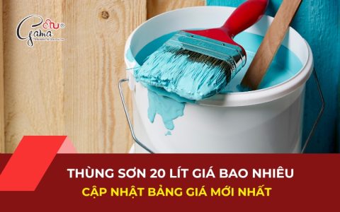 Thùng sơn 20 lít giá bán bao nhiêu? Cập nhật bảng giá mới nhất