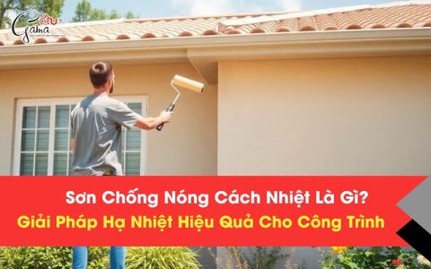 Sơn chống nóng cách nhiệt: giải pháp hạ nhiệt hiệu quả