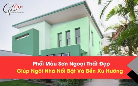 Sơn Ngoại Thất Nhà Ống Đẹp Hiện Đại Và Dễ Ứng Dụng
